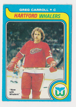 1979 O-Pee-Chee OPC Base Set #184 Greg Carroll