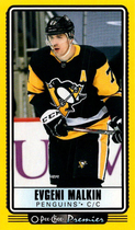 2021 Upper Deck O-Pee-Chee OPC Premier Tallboys Yellow Border #P-6 Evgeni Malkin