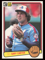 1983 Donruss Base Set #340 Gary Carter