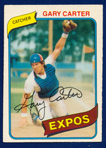 1980 O-Pee-Chee OPC Base Set #37 Gary Carter