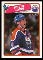 1988 O-Pee-Chee OPC Base Set #229 Kevin Lowe