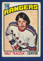 1976 O-Pee-Chee OPC NHL #220 Walt Tkaczuk