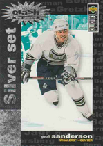 1995 Upper Deck Collectors Choice Crash The Game #C22 Geoff Sanderson