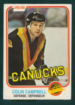 1981 O-Pee-Chee OPC Base Set #333 Colin Campbell