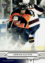 2004 Upper Deck Base Set #111 Adrian Aucoin
