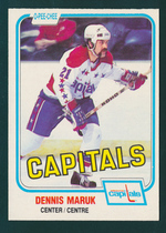 1981 O-Pee-Chee OPC Base Set #350 Dennis Maruk