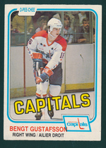 1981 O-Pee-Chee OPC Base Set #353 Bengt Gustafsson