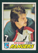 1977 O-Pee-Chee OPC Base Set #25 Rod Gilbert