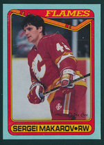 1990 O-Pee-Chee OPC Box Bottoms #P Sergei Makarov