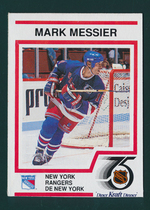 1991 Kraft Base Set #16 Mark Messier
