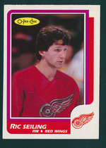 1986 O-Pee-Chee OPC Base Set #201 Ric Seiling