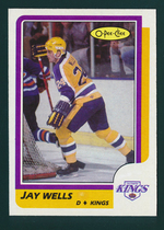 1986 O-Pee-Chee OPC Base Set #217 Jay Wells