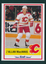 1990 Kraft Base Set #33 Al MacInnis