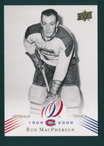 2008 Upper Deck Montreal Canadiens Centennial #131 Bud MacPherson