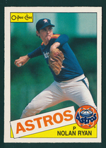 1985 O-Pee-Chee OPC Base Set #63 Nolan Ryan