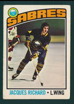 1976 O-Pee-Chee OPC NHL #8 Jacques Richard