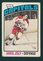 1976 O-Pee-Chee OPC NHL #52 Greg Joly