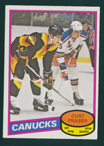 1980 O-Pee-Chee OPC Base Set #287 Curt Fraser