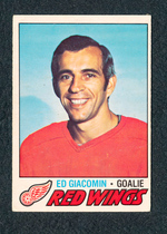 1977 O-Pee-Chee OPC Base Set #70 Ed Giacomin