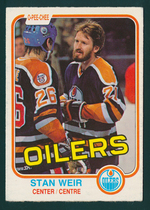 1981 O-Pee-Chee OPC Base Set #124 Stan Weir