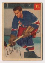 1954 Parkhurst Base Set #71 Wally Hergesheimer