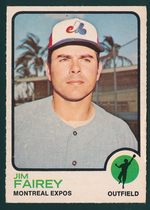 1973 O-Pee-Chee OPC Base Set #429 Jim Fairey