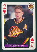 1996 NHL Aces Playing Cards #6 Pavel Bure