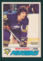 1977 O-Pee-Chee OPC Base Set #9 Brian Spencer