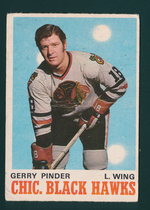 1970 O-Pee-Chee OPC Base Set #148 Gerry Pinder