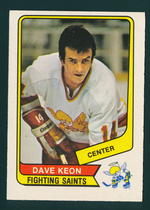 1976 O-Pee-Chee OPC WHA #52 Dave Keon