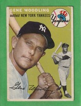 1954 Topps Base Set #101 Gene Woodling