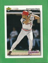 1992 Upper Deck Base Set #596 Geronimo Pena