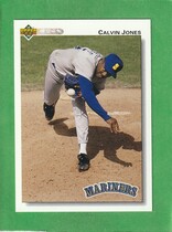 1992 Upper Deck Base Set #731 Calvin Jones