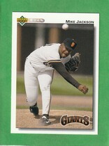 1992 Upper Deck Base Set #738 Mike Jackson