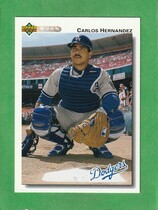 1992 Upper Deck Base Set #797 Carlos Hernandez