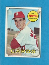 1969 Topps Base Set #320 Dal Maxvill