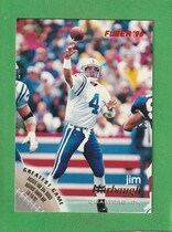 1996 Fleer Base Set #61 Jim Harbaugh