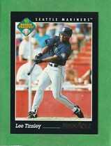 1993 Pinnacle Base Set #604 Lee Tinsley