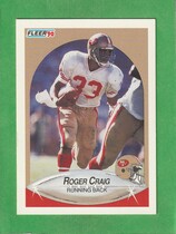 1990 Fleer Base Set #5 Roger Craig