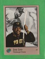 1992 Studio Base Set #86 Jose Lind