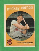 1959 Topps Base Set #115 Mickey Vernon