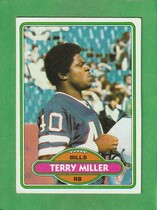 1980 Topps Base Set #243 Terry Miller