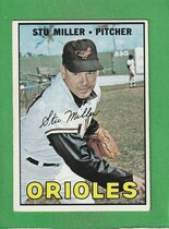 1967 Topps Base Set #345 Stu Miller