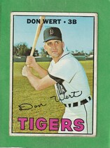 1967 Topps Base Set #511 Don Wert