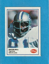 1982 Kelloggs Base Set #NNO David Hill