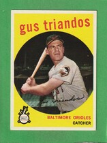 1959 Topps Base Set #330 Gus Triandos