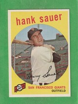 1959 Topps Base Set #404 Hank Sauer