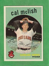 1959 Topps Base Set #445 Cal McLish