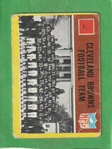 1967 Philadelphia Base Set #37 Browns Team