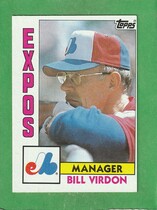 1984 Topps Base Set #111 Bill Virdon